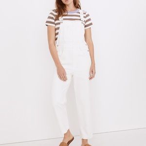 White madewell overalls - only worn once.